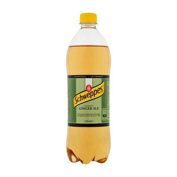 Schweppes газированный напиток имбирь 0.85 л.